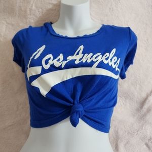 Los Angeles crop top